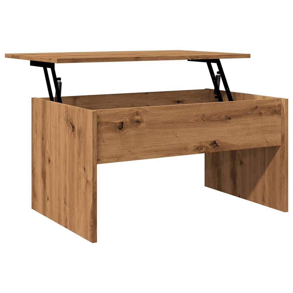Salontafel 80X50,5X41,5 Cm Bewerkt Hout