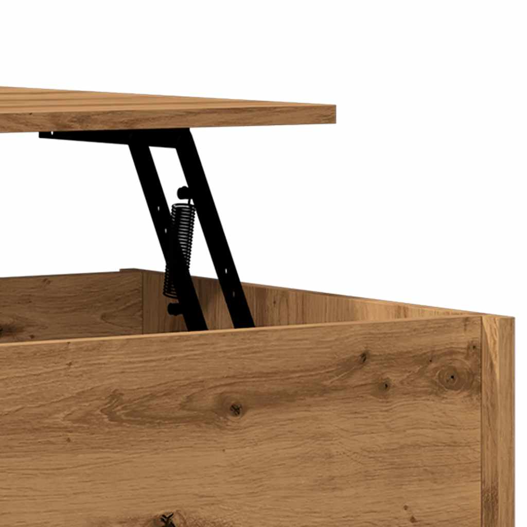 Salontafel 80X50,5X41,5 Cm Bewerkt Hout