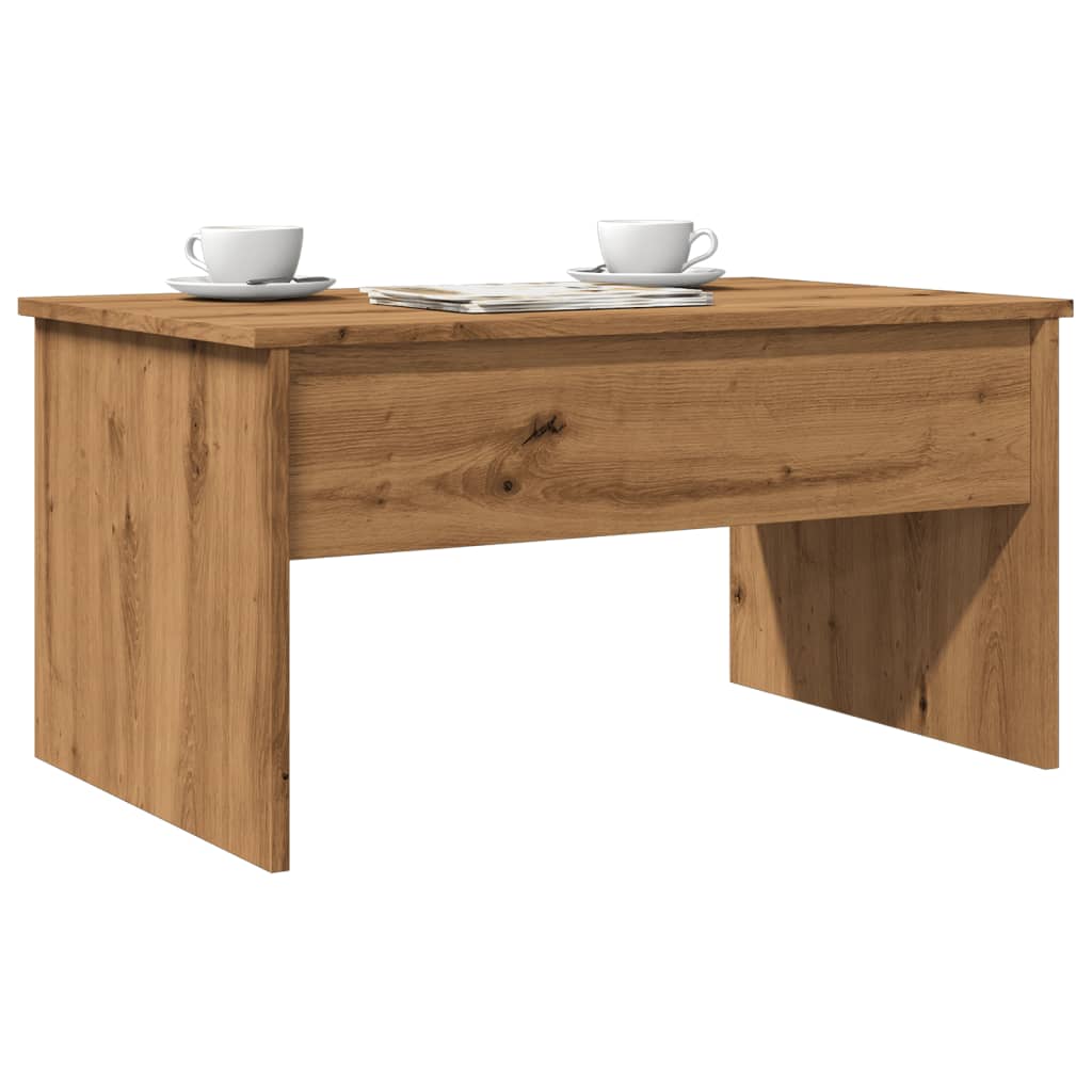 Salontafel 80X50,5X41,5 Cm Bewerkt Hout