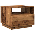 Salontafel Met Led-Verlichting 50X49X40 Cm Kleurig