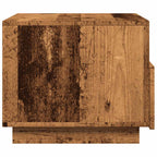 Salontafel Met Led-Verlichting 50X49X40 Cm Kleurig
