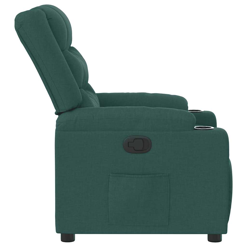 Fauteuil Verstelbaar Stof Donkergroen
