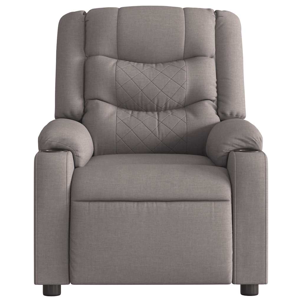 Fauteuil Verstelbaar Stof Taupe