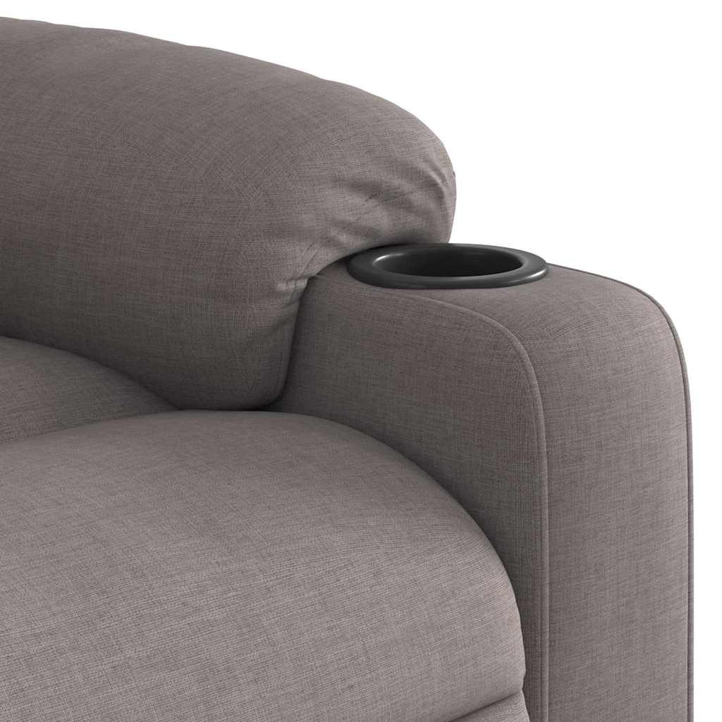 Fauteuil Verstelbaar Stof Taupe