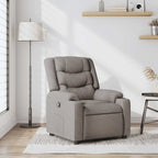 Fauteuil Verstelbaar Stof Taupe