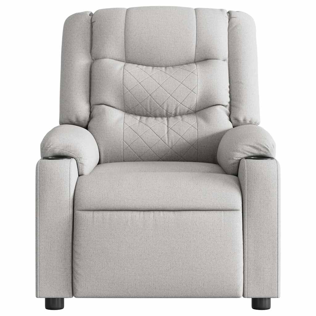 Fauteuil Verstelbaar Stof Wolk Grijs Wolkengrijs
