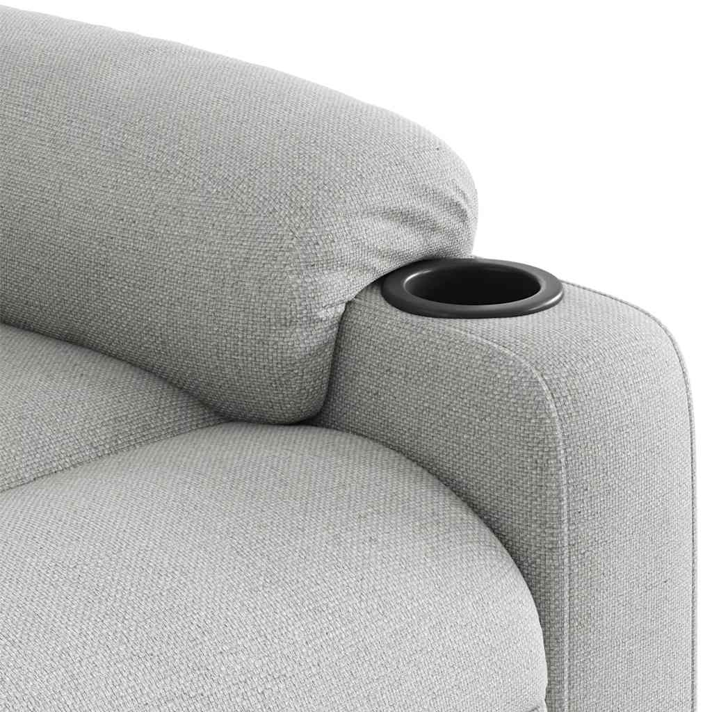 Fauteuil Verstelbaar Stof Wolk Grijs Wolkengrijs