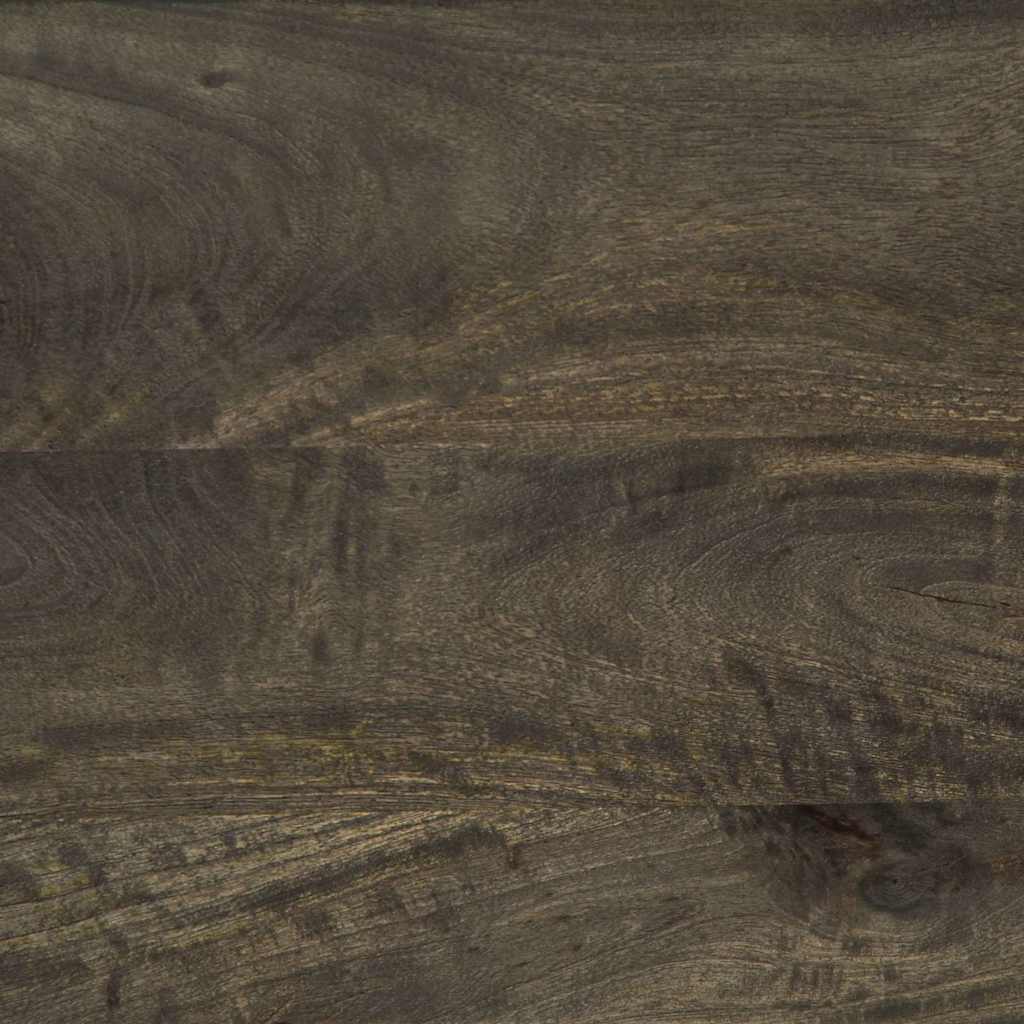 Salontafel 80X54X40 Cm Massief Mangohout Zwart