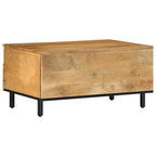 Salontafel 80X54X40 Cm Massief