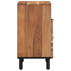 Nachtkastje Met Lade Bruin 50 X 33 X 62 Cm Massief Acaciahout