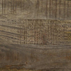 Salontafel 100X54X40 Cm Massief Mangohout Lichtgrijs