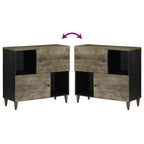 Dressoir 80X33X75 Cm Massief Mangohout