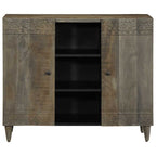 Dressoir 90X33X75 Cm Massief Mangohout