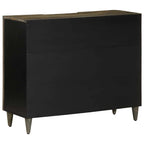 Dressoir 90X33X75 Cm Massief Mangohout