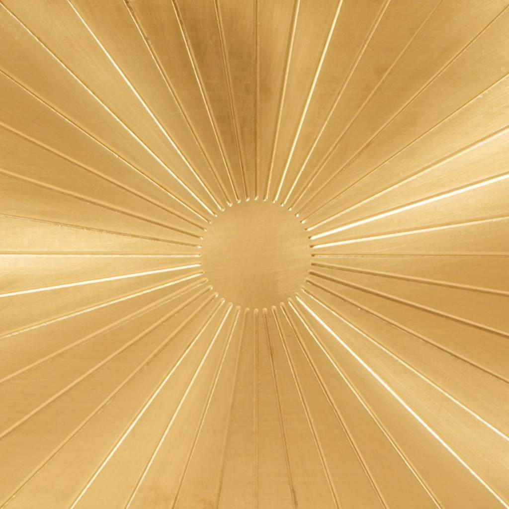 Salontafel Zwart En Goud 80 X 50 X 40 Cm