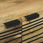 Salontafel Bruin En Zwart 80 X 50 X 40 Cm