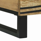 Salontafel Bruin En Zwart 80 X 50 X 40 Cm