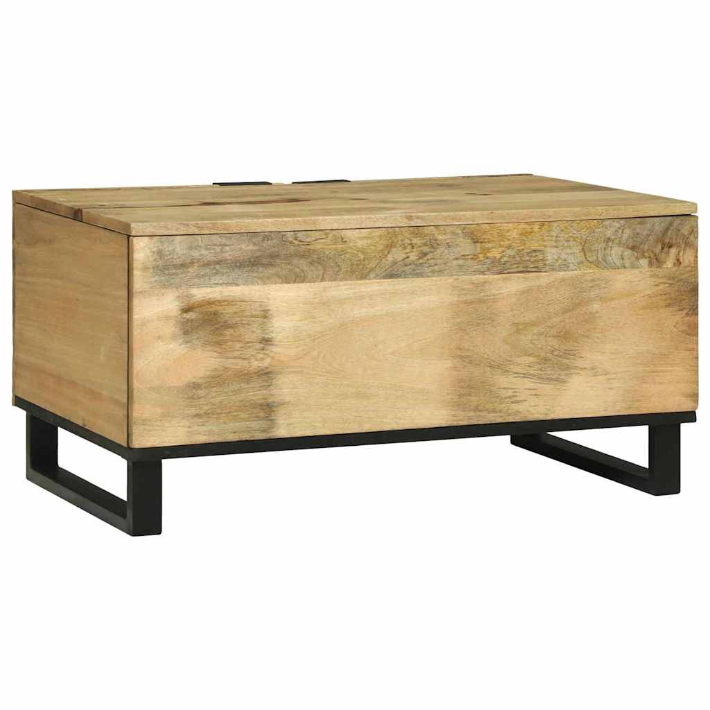 Salontafel Bruin En Zwart 80 X 50 X 40 Cm
