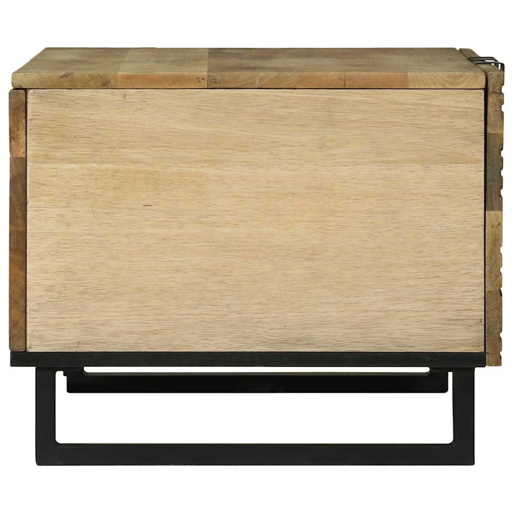 Salontafel Bruin En Zwart 80 X 50 X 40 Cm