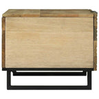 Salontafel Bruin En Zwart 80 X 50 X 40 Cm