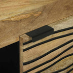 Salontafel Bruin En Zwart 100 X 54 X 40 Cm