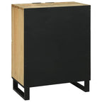 Dressoir Bruin 60 X 33 X 75 Cm Massief Mangohout
