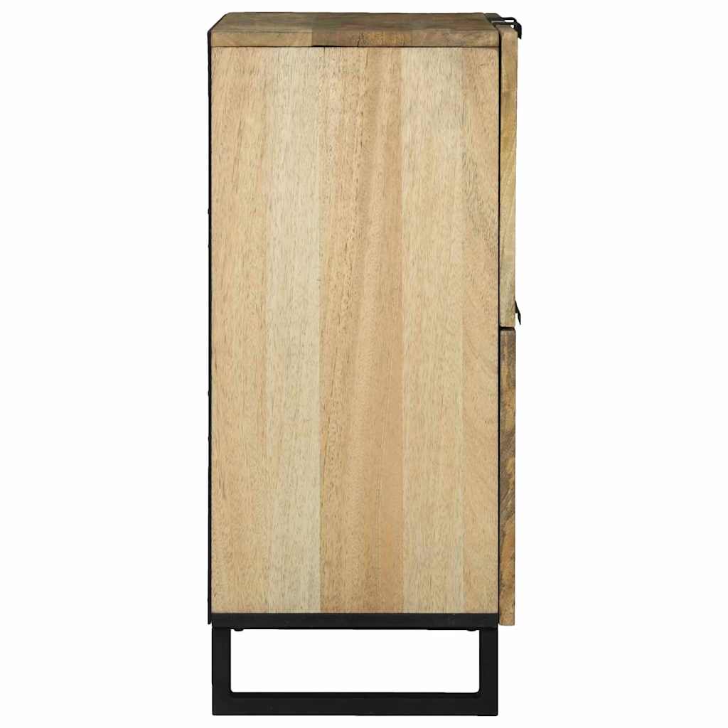 Dressoir Bruin 60 X 33 X 75 Cm Massief Mangohout