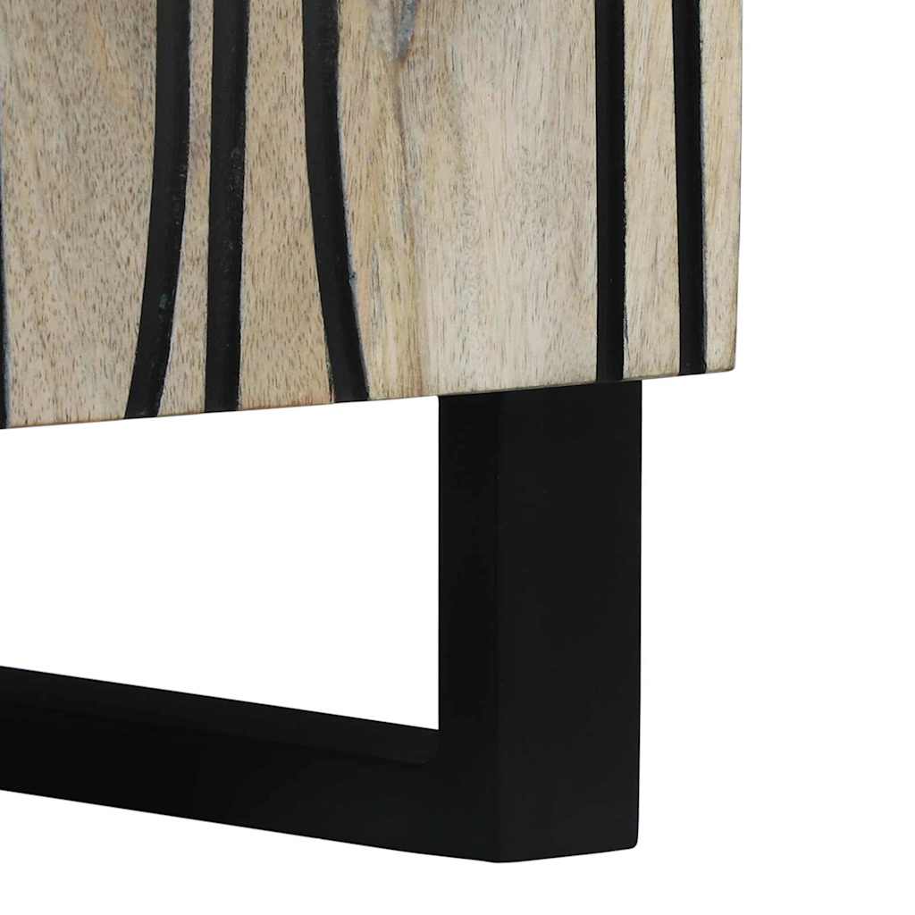 Dressoir 60 X 33.5 X 75 Cm Massief Mangohout