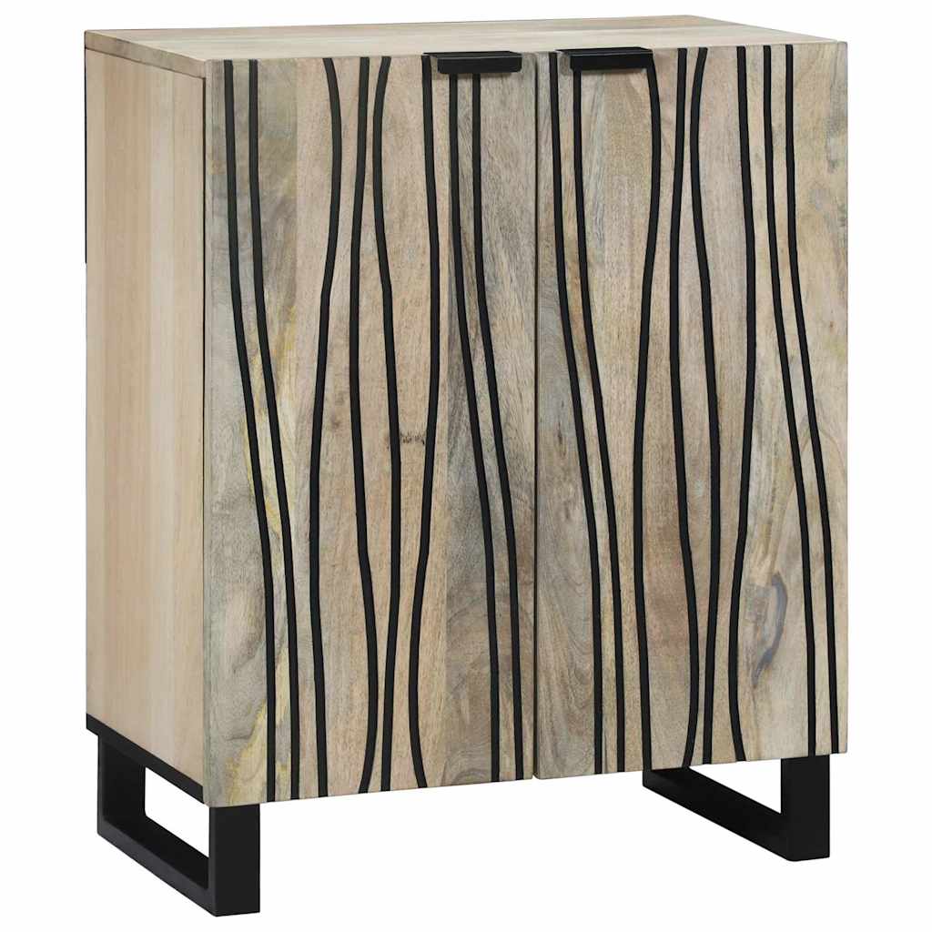 Dressoir 60 X 33.5 X 75 Cm Massief Mangohout