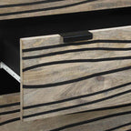 Dressoir Met Lade 60 X 33.5 X 75 Cm Massief Mangohout