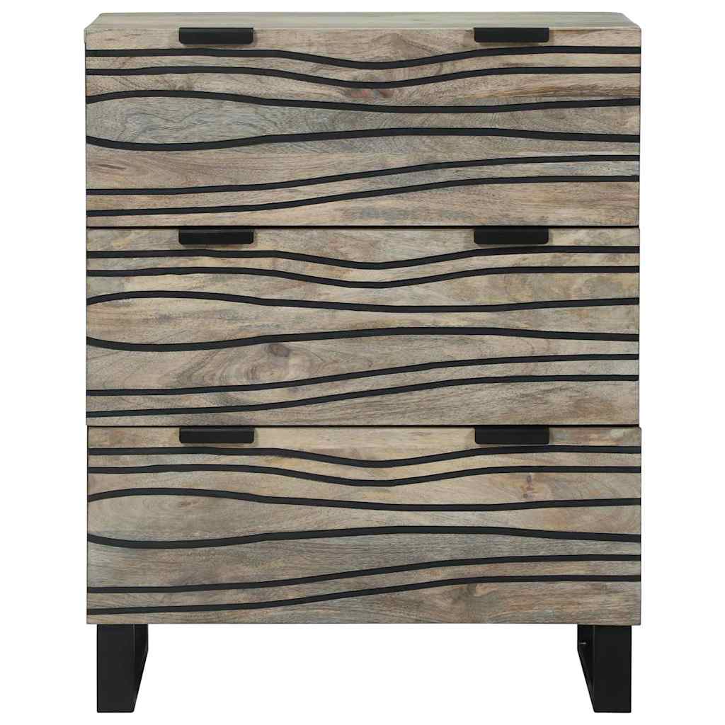 Dressoir Met Lade 60 X 33.5 X 75 Cm Massief Mangohout