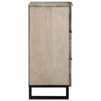 Dressoir Met Lade 60 X 33.5 X 75 Cm Massief Mangohout