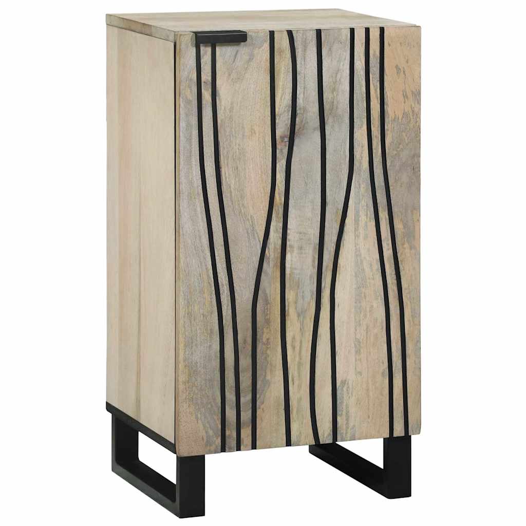Dressoir Bruin 40 X 33 X 75 Cm Massief Mangohout