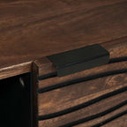 Salontafel Bruin En Zwart 80 X 50 X 40 Cm