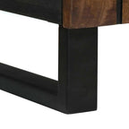 Dressoir Bruin 40 X 33 X 75 Cm Massief Mangohout