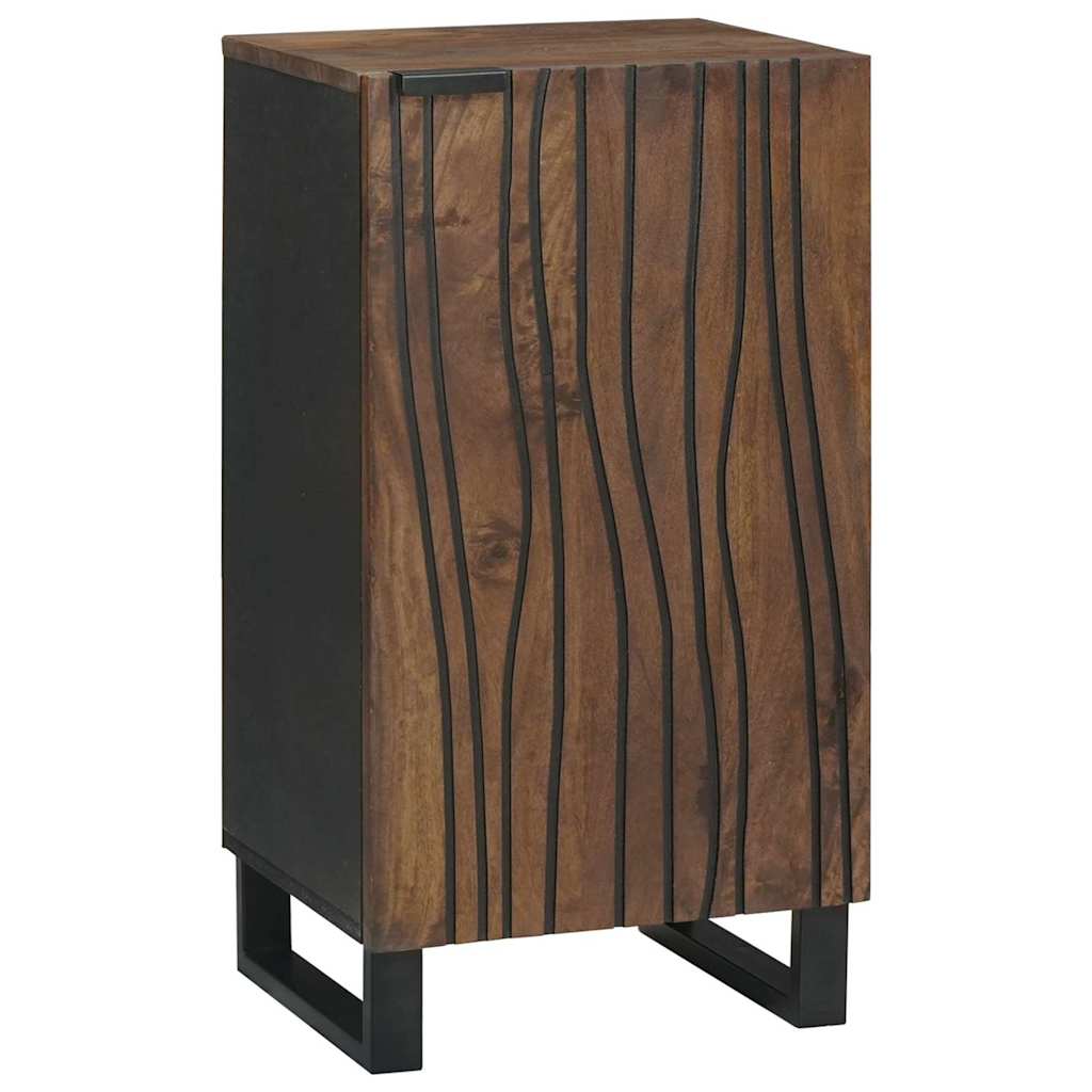 Dressoir Bruin 40 X 33 X 75 Cm Massief Mangohout