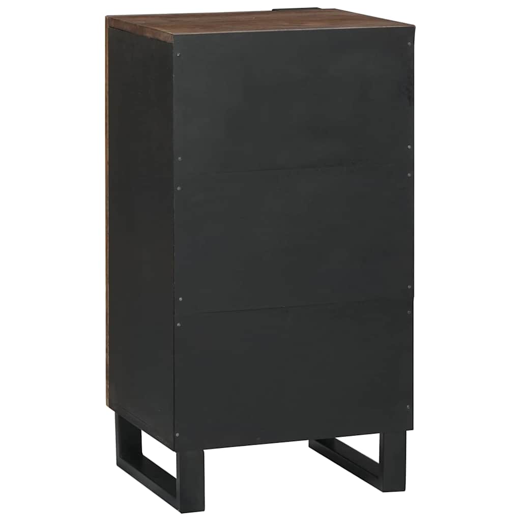Dressoir Bruin 40 X 33 X 75 Cm Massief Mangohout