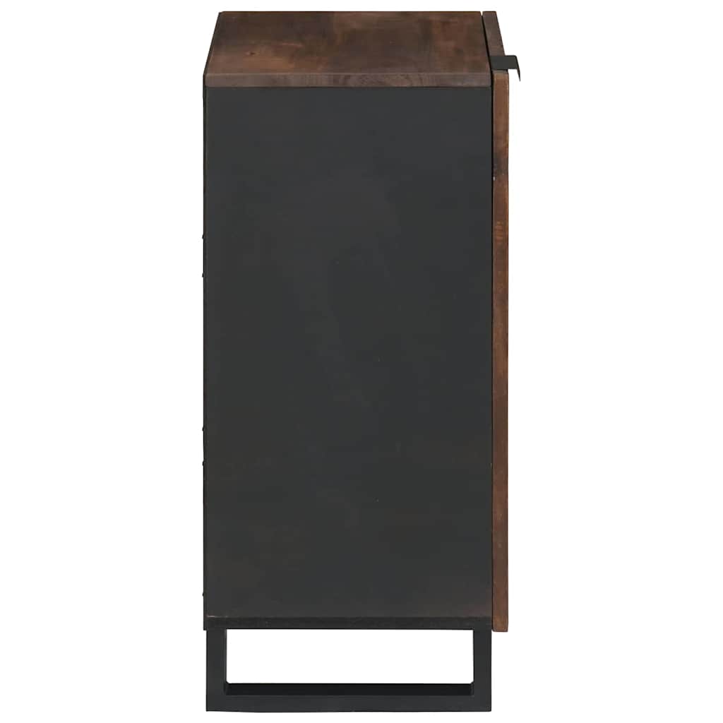 Dressoir Bruin 40 X 33 X 75 Cm Massief Mangohout