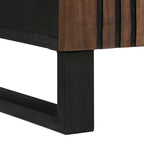 Dressoir Bruin 60 X 33 X 75 Cm Massief Mangohout