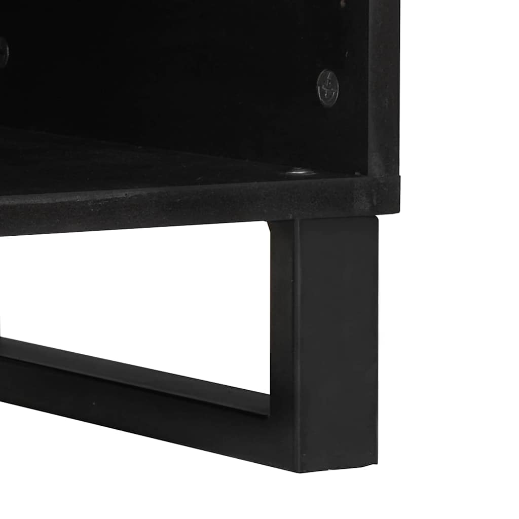 Dressoir Bruin 80 X 33 X 75 Cm Massief Mangohout