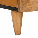 Salontafel Lichtbruin 80 X 54 X 40 Cm Massief Mangohout