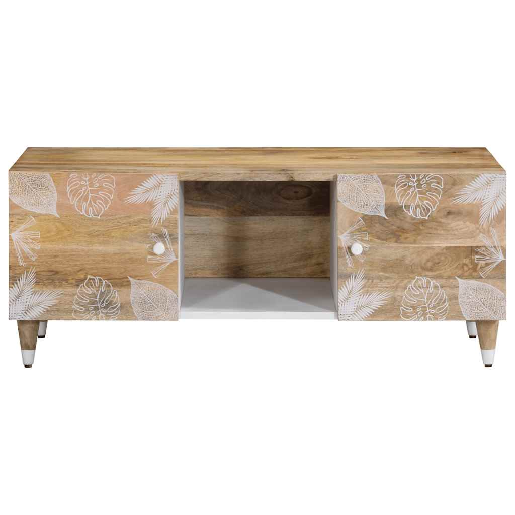 Salontafel 100X54X40 Cm Massief Mangohout