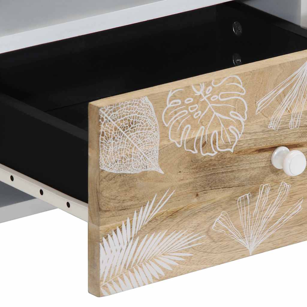 Salontafel 80X54X40 Cm Massief Mangohout