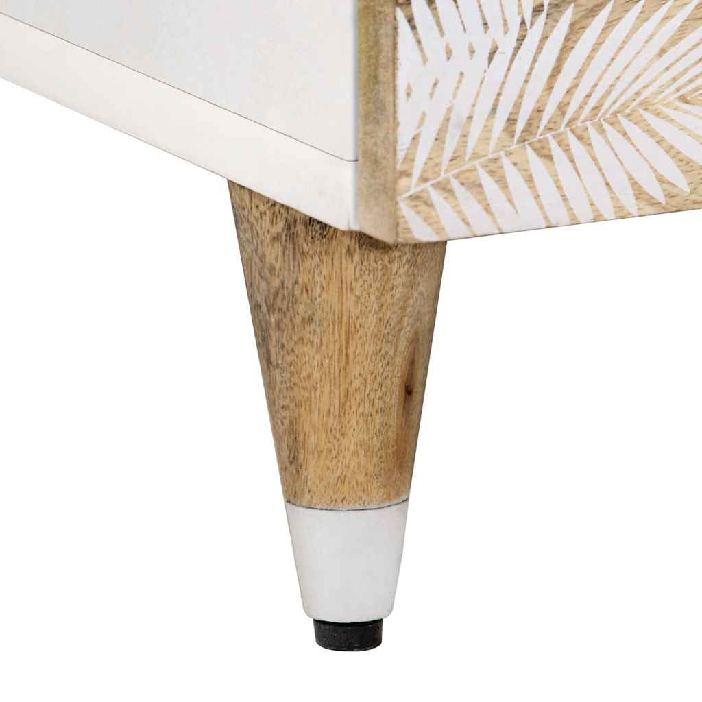 Salontafel 80X54X40 Cm Massief Mangohout