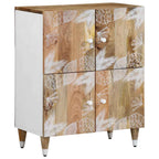 Dressoir 60X33,5X75 Cm Massief Mangohout