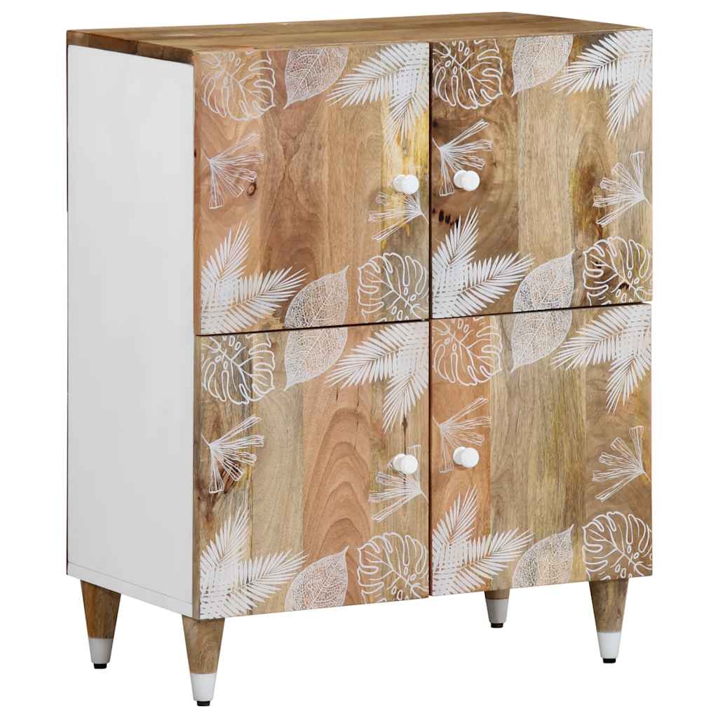 Dressoir 60X33,5X75 Cm Massief Mangohout