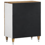 Dressoir 60X33,5X75 Cm Massief Mangohout
