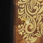 Salontafel 80 X 50 X 40 Cm Massief Mangohout