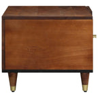 Salontafel 80 X 50 X 40 Cm Massief Mangohout