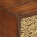 Salontafel 80 X 50 X 40 Cm Massief Mangohout